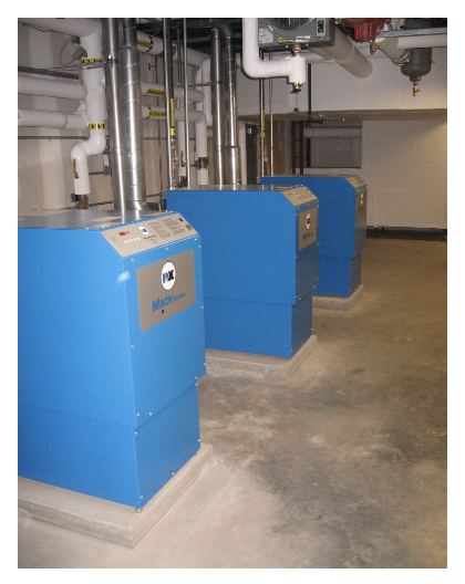 Figure 1 – Multiple Boilers (Source: Rutgers University).