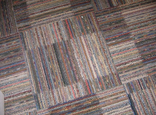 Figure 2 – Carpet made from recycled fibers (Source: Flickr http://www.flickr.com/photos/erindowney/278614807/)
