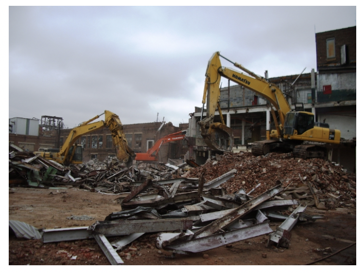 Figure 2 – Brownfield development of the former Penick plant located in Newark, NJ. (Source: Dallas Contracting).