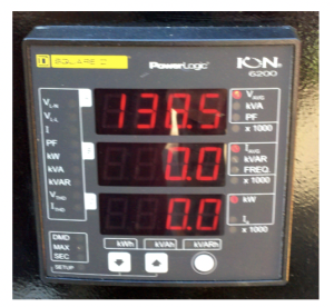Figure 1 – Electric smart meter (Source: Rutgers University Facilities).