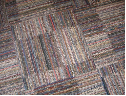 Figure 2 – Carpet made from recycled fibers (Source: Flickr http://www.flickr.com/photos/erindowney/278614807/)